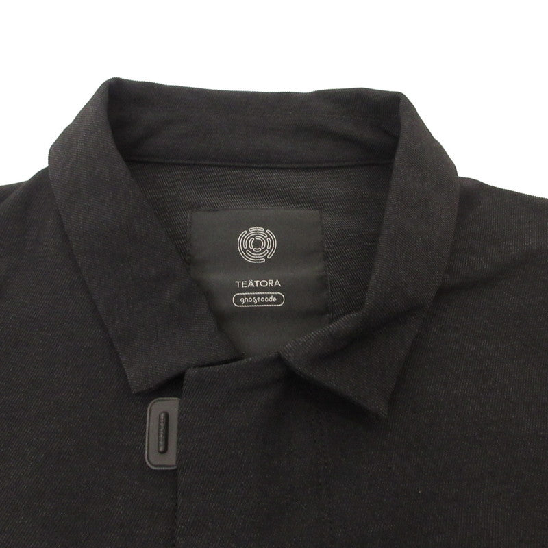 TEATORA | テアトラ CAPSULESNAP POLO SHIRT DR ポロシャツ TT-CSNAP-POLO-GC ブラック サイズ：3