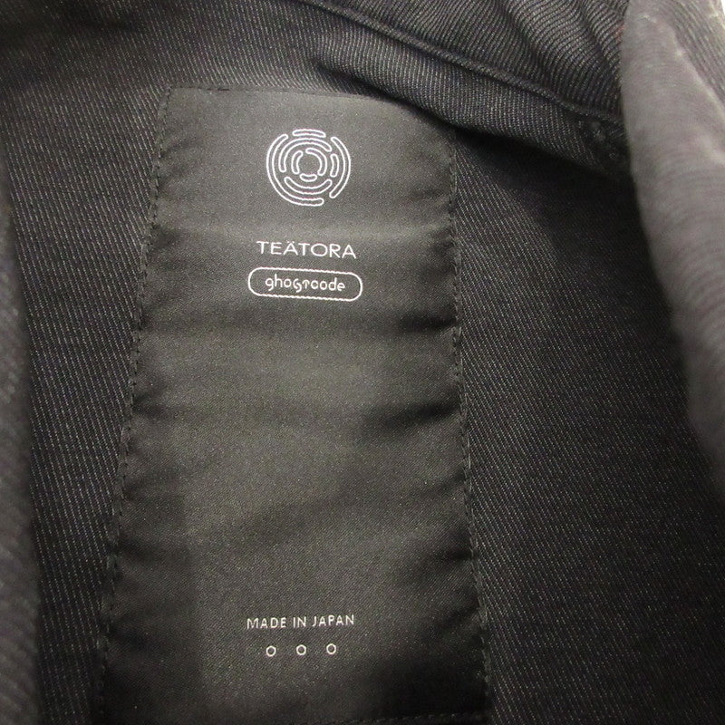 TEATORA | テアトラ CAPSULESNAP POLO SHIRT DR ポロシャツ TT-CSNAP-POLO-GC ブラック サイズ：3