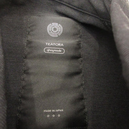 TEATORA | テアトラ CAPSULESNAP POLO SHIRT DR ポロシャツ TT-CSNAP-POLO-GC ブラック サイズ：3