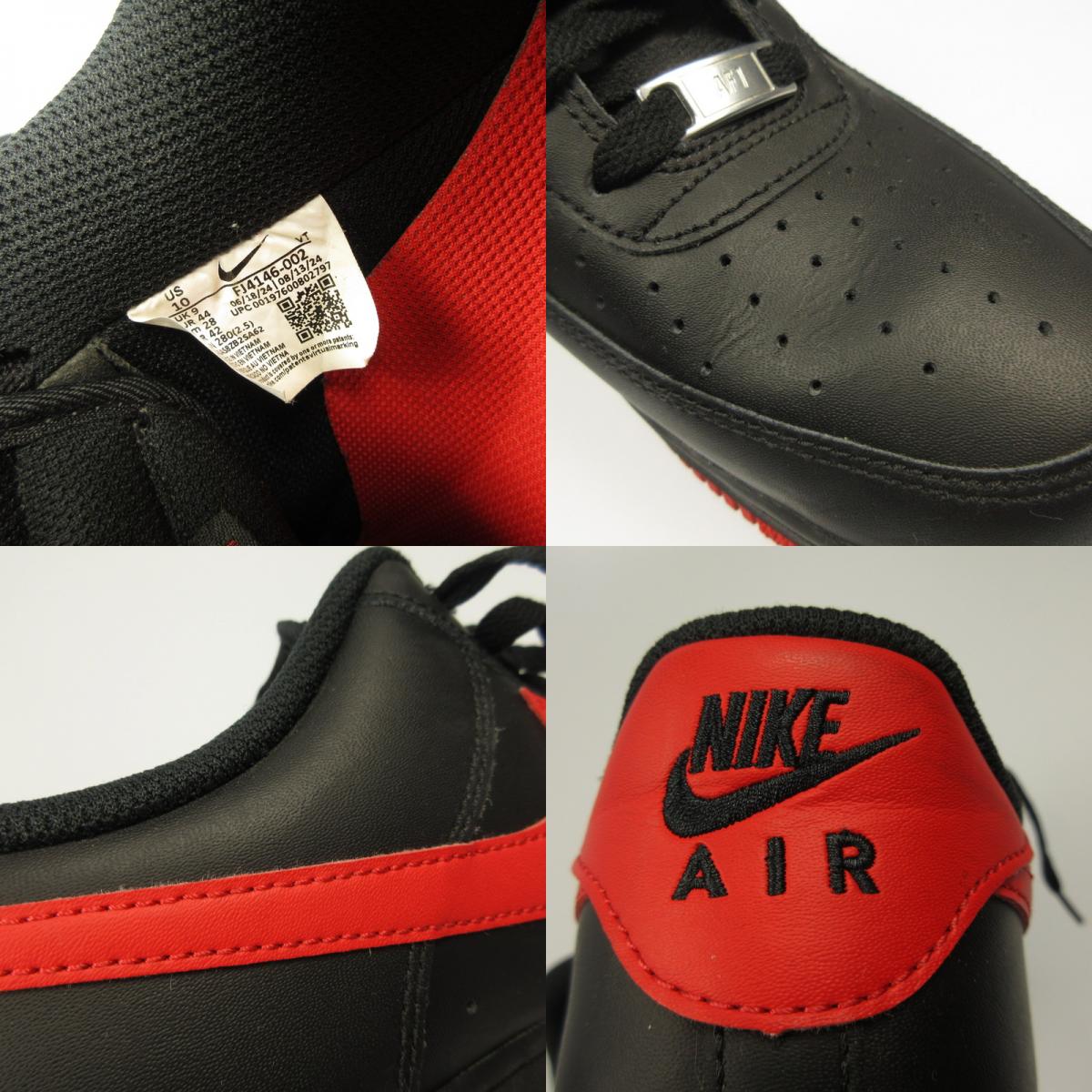 NIKE | ナイキ AIR FORCE 1 '07 スニーカー FJ4146-002 ブラック 28cm