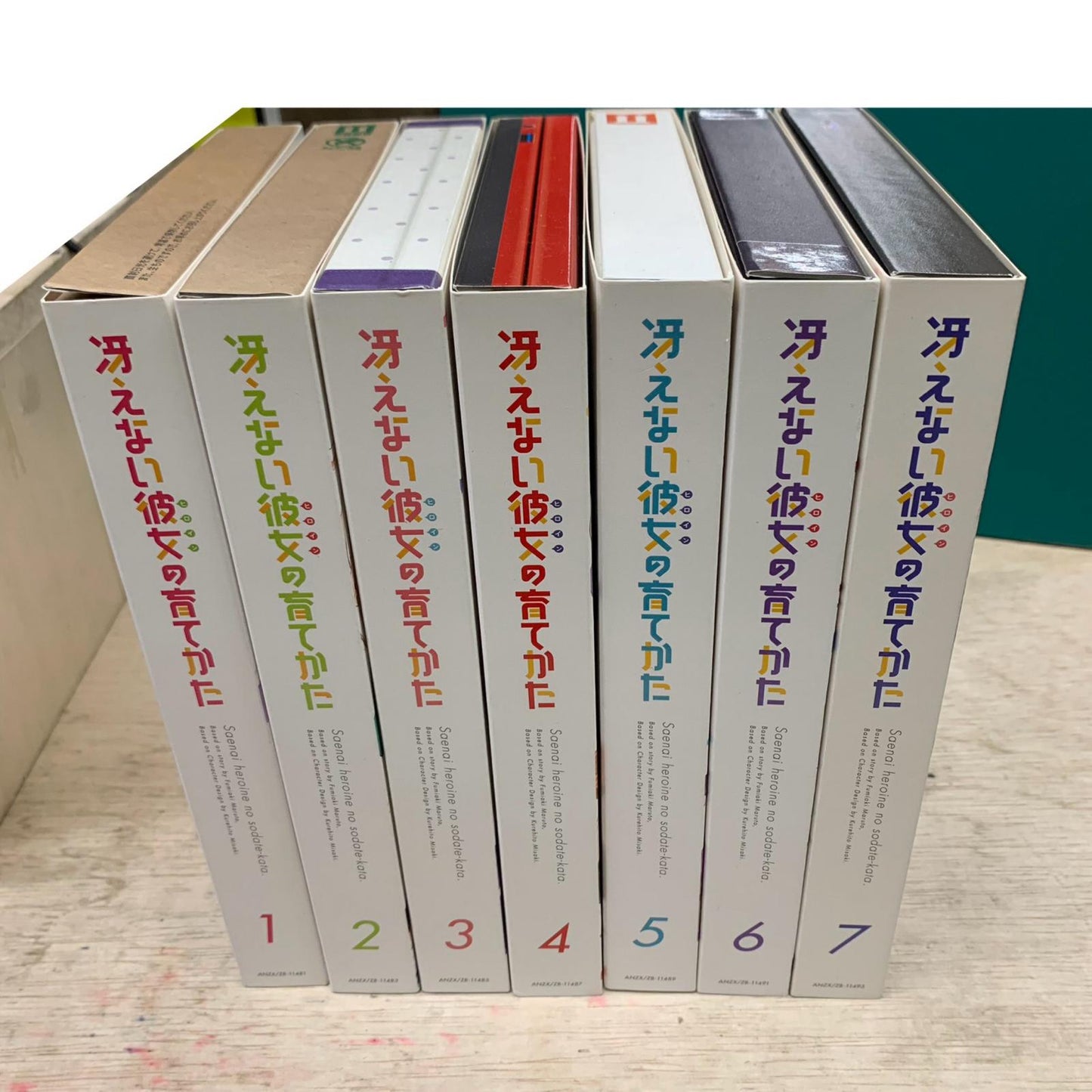 冴えない彼女の育てかた 全7巻セット【姫路東店】