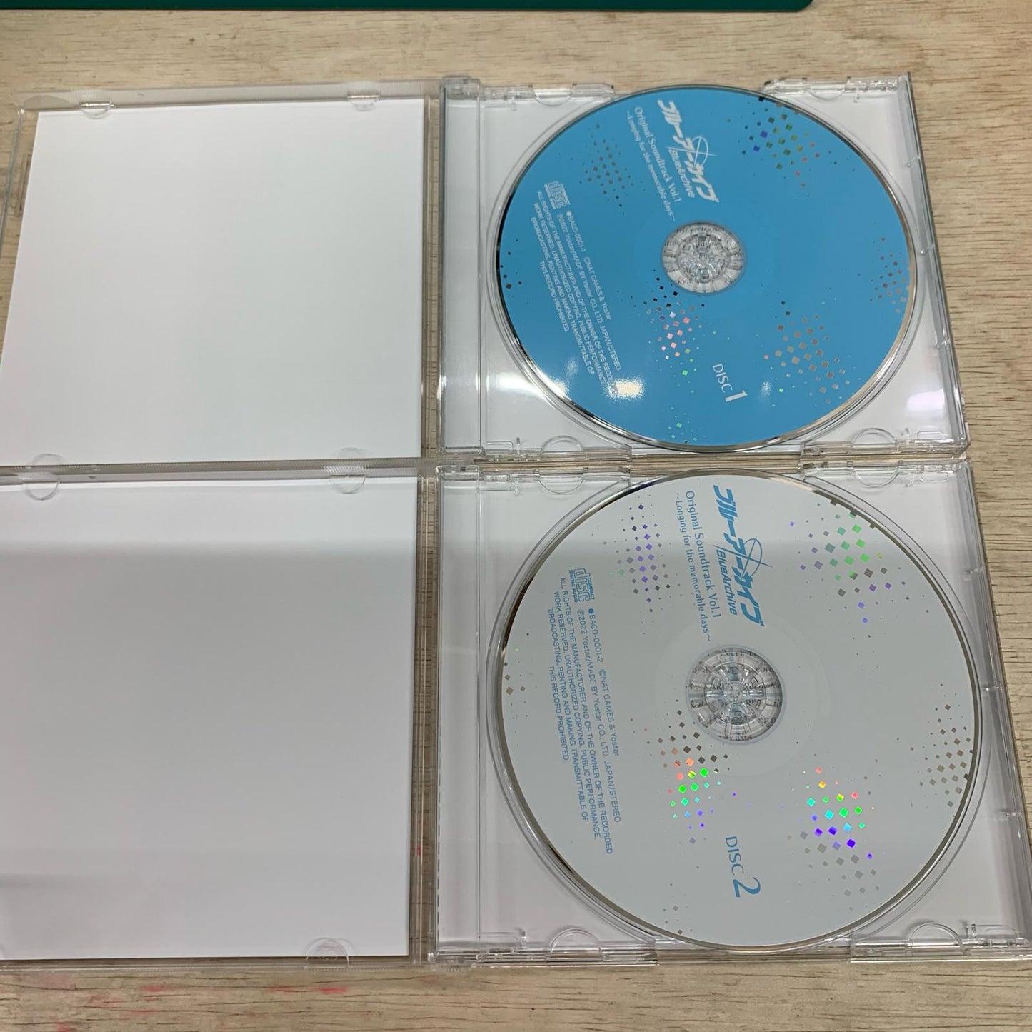 ブルーアーカイブ Original SoundtraCk Vol.1-5 セット【姫路東店】
