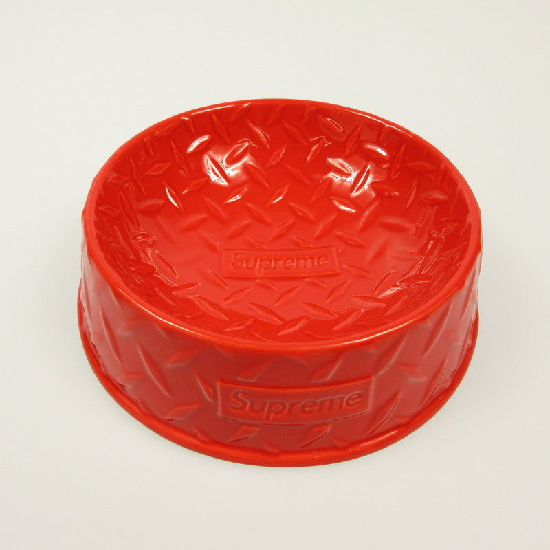 Supreme | シュプリーム DIAMOND PLATE DOG BOWL その他小物 レッド