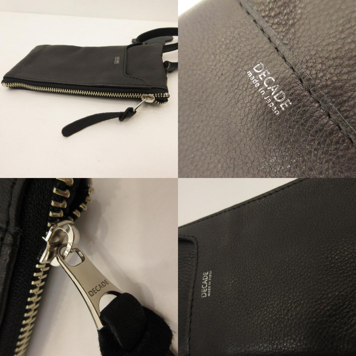 MINI WALLET PHONE CASE SHOULDER BAG ショルダーバッグ ブラック