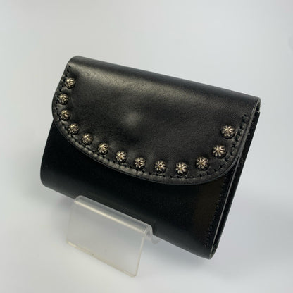 三つ折り財布 ブラック【姫路東店】