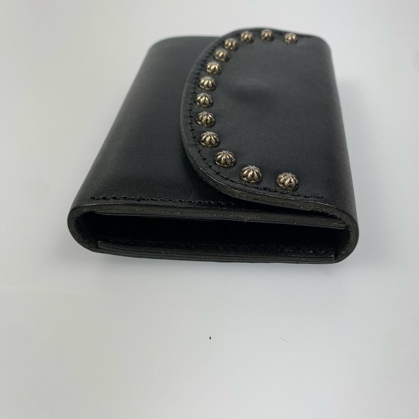 三つ折り財布 ブラック【姫路東店】