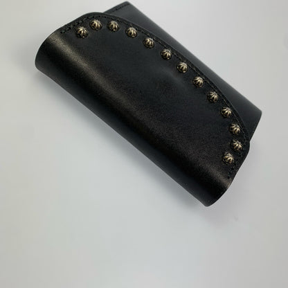 三つ折り財布 ブラック【姫路東店】