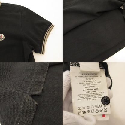 MONCLER | モンクレール MAGLIA POLO ポロシャツ 8304399 ブラック サイズ：S
