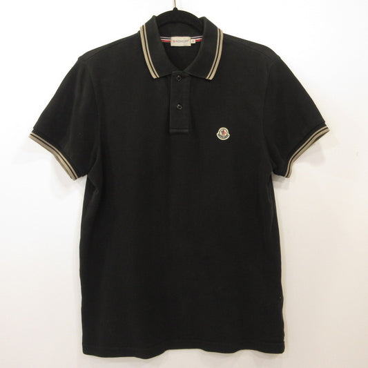MONCLER | モンクレール MAGLIA POLO ポロシャツ 8304399 ブラック サイズ：S