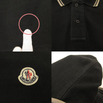 MONCLER | モンクレール MAGLIA POLO ポロシャツ 8304399 ブラック サイズ：S