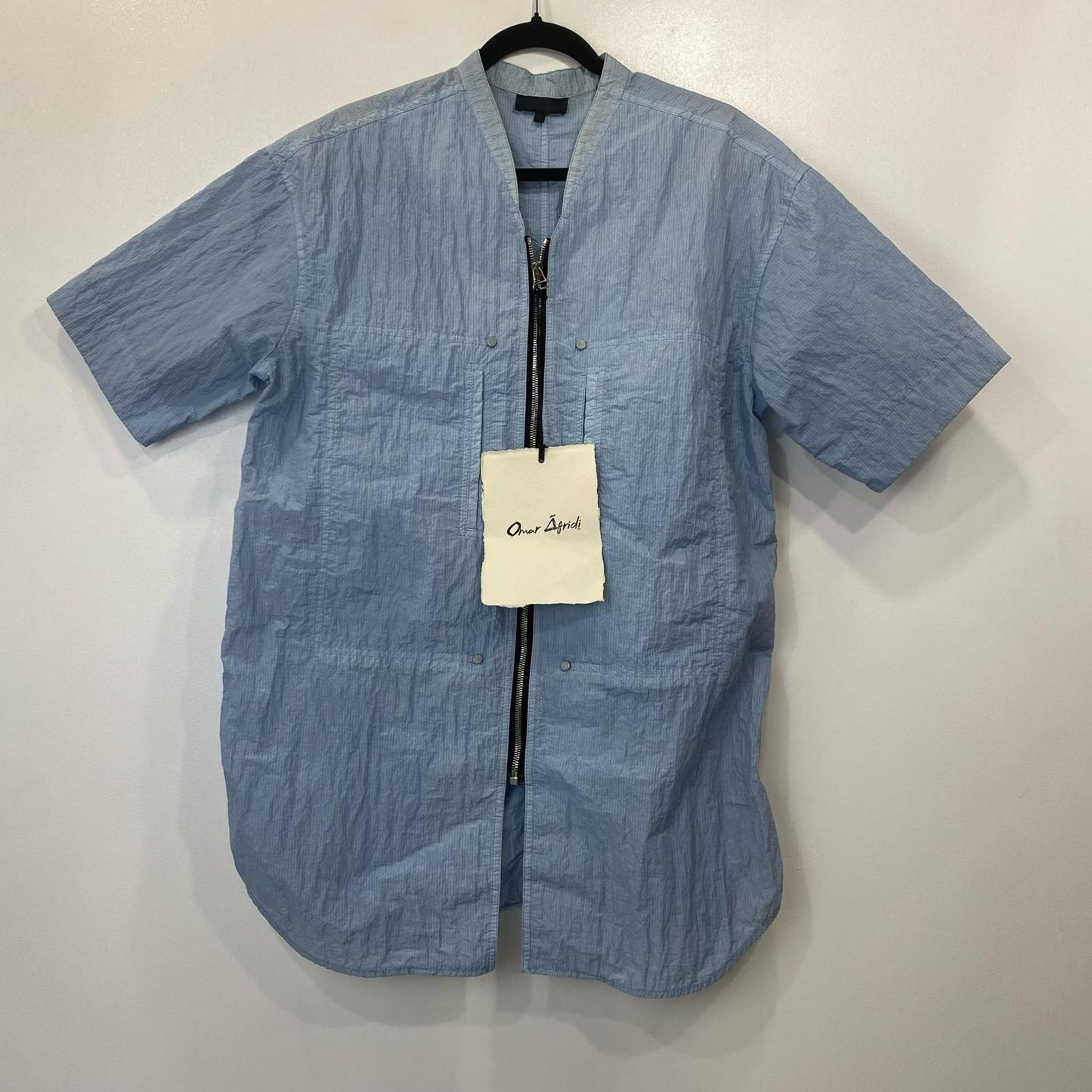 RIPSTOP WORK SHIRT 半袖シャツ SS23-SHR-105-01 2023S/S ライトブルー サイズ：46【姫路東店】