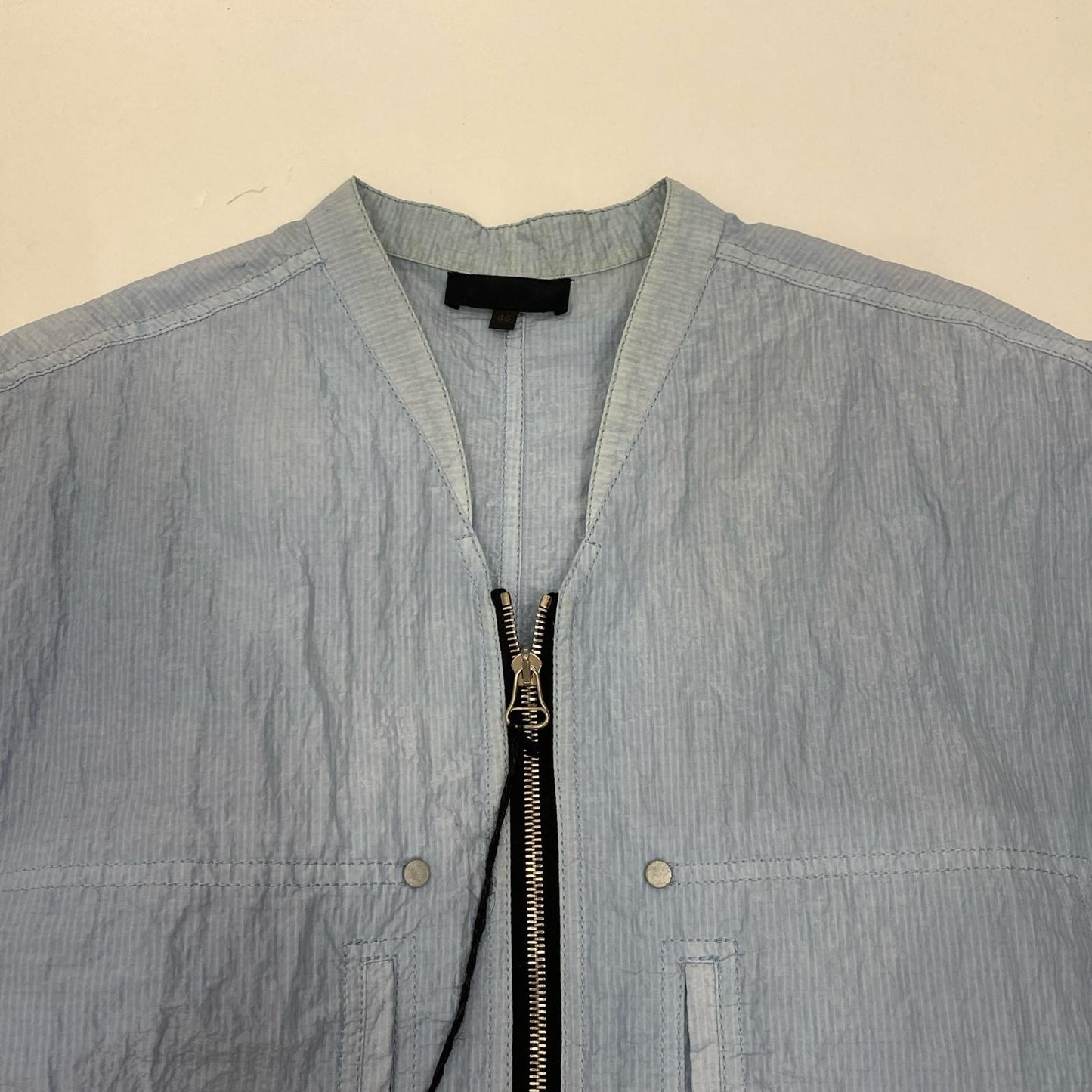 RIPSTOP WORK SHIRT 半袖シャツ SS23-SHR-105-01 2023S/S ライトブルー サイズ：46【姫路東店】