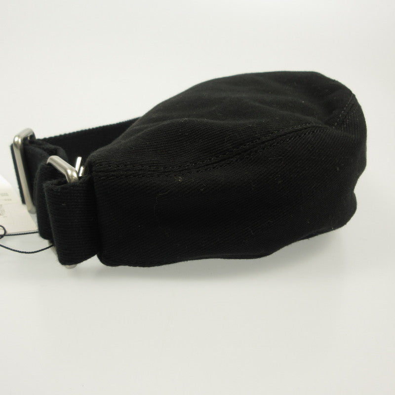 MAISON KITSUNE | メゾンキツネ DOUBLE FOX HEAD FADED BUMBAG ショルダーバッグ OM511CFWW0096 ブラック