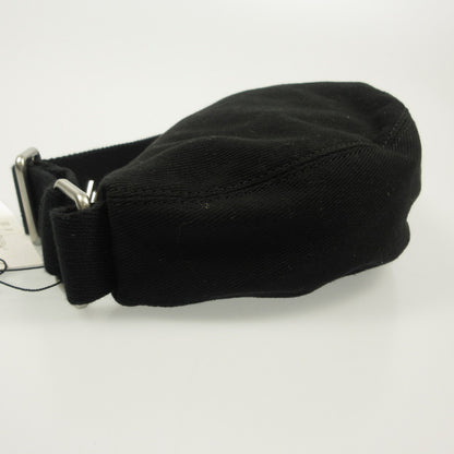 MAISON KITSUNE | メゾンキツネ DOUBLE FOX HEAD FADED BUMBAG ショルダーバッグ OM511CFWW0096 ブラック
