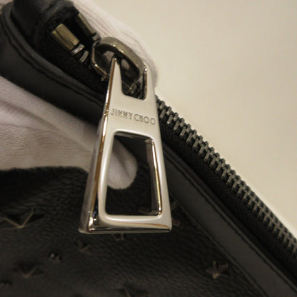 JIMMY CHOO | ジミーチュウ GRAINY CALF W DEREK GRY 152 CRYSTAL STARS クラッチバッグ J000046390001