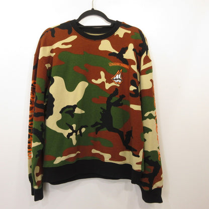 CHROME HEARTS | クロムハーツ PPO CAUTION CREWNECK スウェット ×Matyy Boy/国内正規 カモ サイズ：L