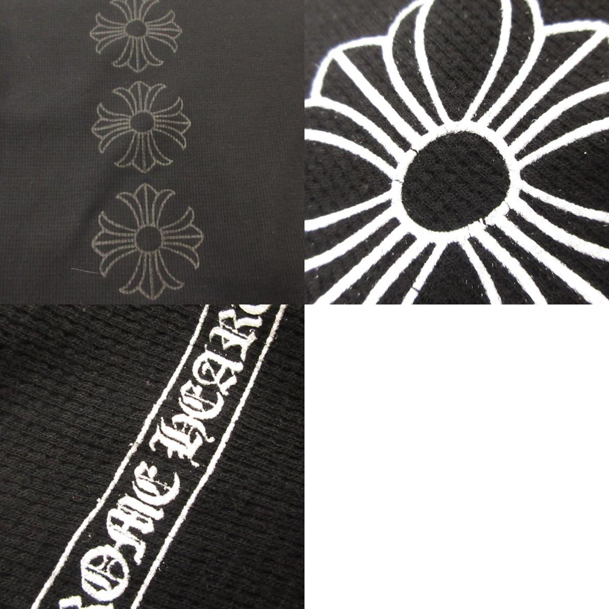 CHROME HEARTS | クロムハーツ CH Plus Back Print Thermal L/S T-shirt 長袖Ｔシャツ 国内正規品 ブラック サイズ：S