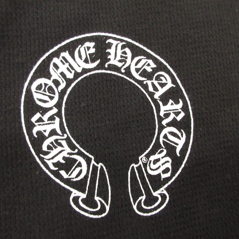 CHROME HEARTS | クロムハーツ CH Plus Back Print Thermal L/S T-shirt 長袖Ｔシャツ 国内正規品 ブラック サイズ：S