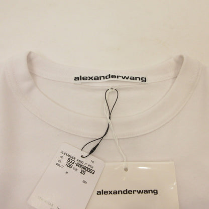 Alexander Wang | アレキサンダーワン ハイツイストジャージー ロングスリーブTシャツ 長袖Ｔシャツ UCC2221526 国内正規タグ ホワイト サイズ：XS