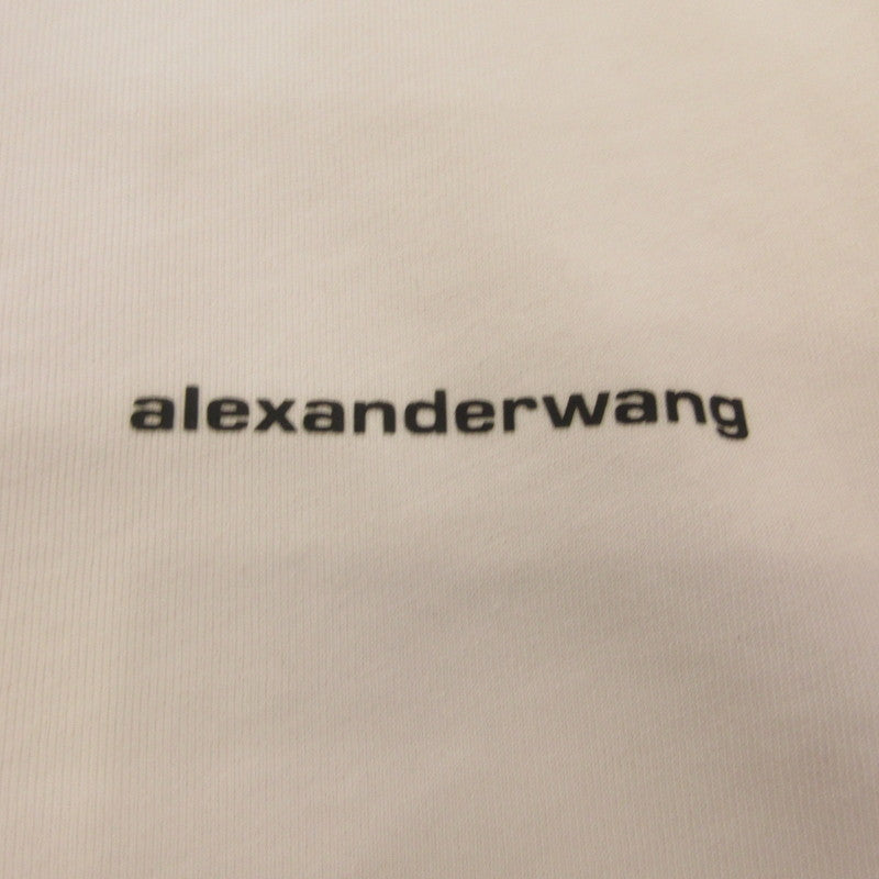 Alexander Wang | アレキサンダーワン ハイツイストジャージー ロングスリーブTシャツ 長袖Ｔシャツ UCC2221526 国内正規タグ ホワイト サイズ：XS