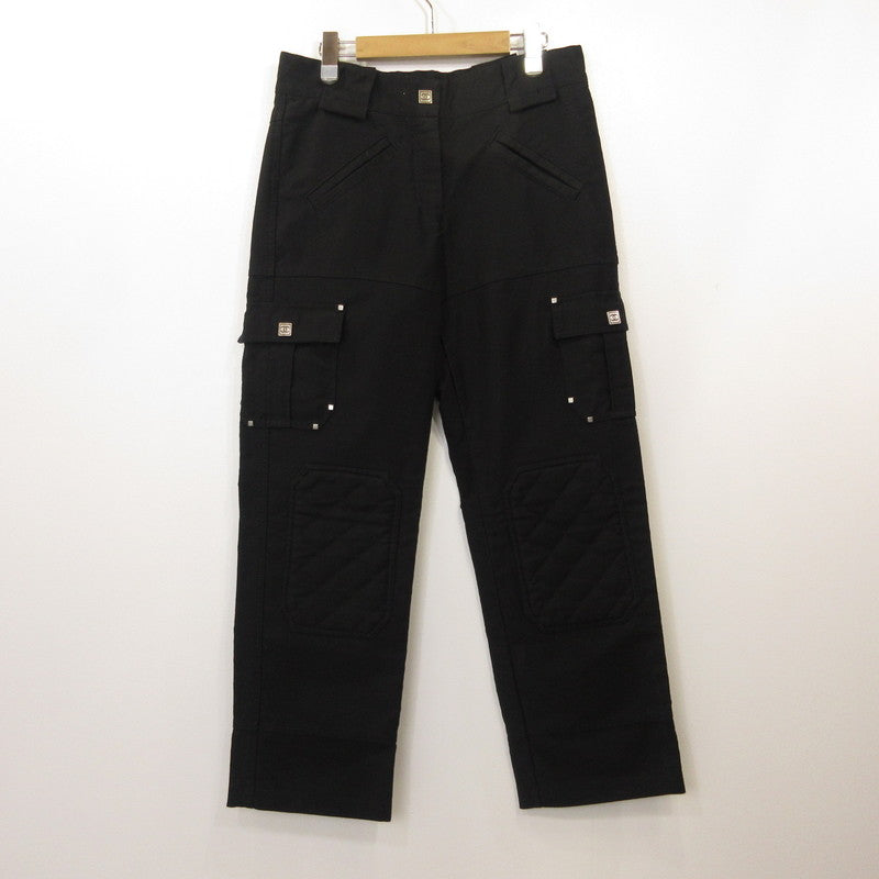 CHANEL | シャネル ダブルニーパッド カーゴパンツ カーゴパンツ P27215V17420 国内正規タグ ブラック サイズ：38