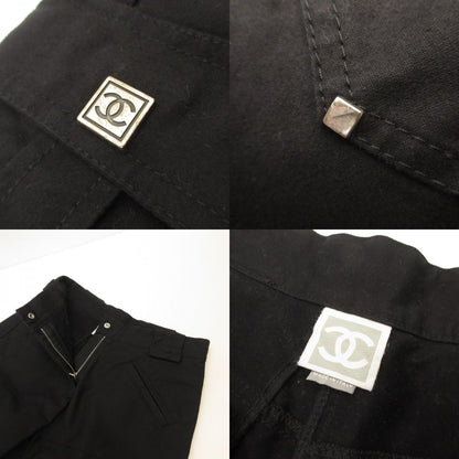 CHANEL | シャネル ダブルニーパッド カーゴパンツ カーゴパンツ P27215V17420 国内正規タグ ブラック サイズ：38
