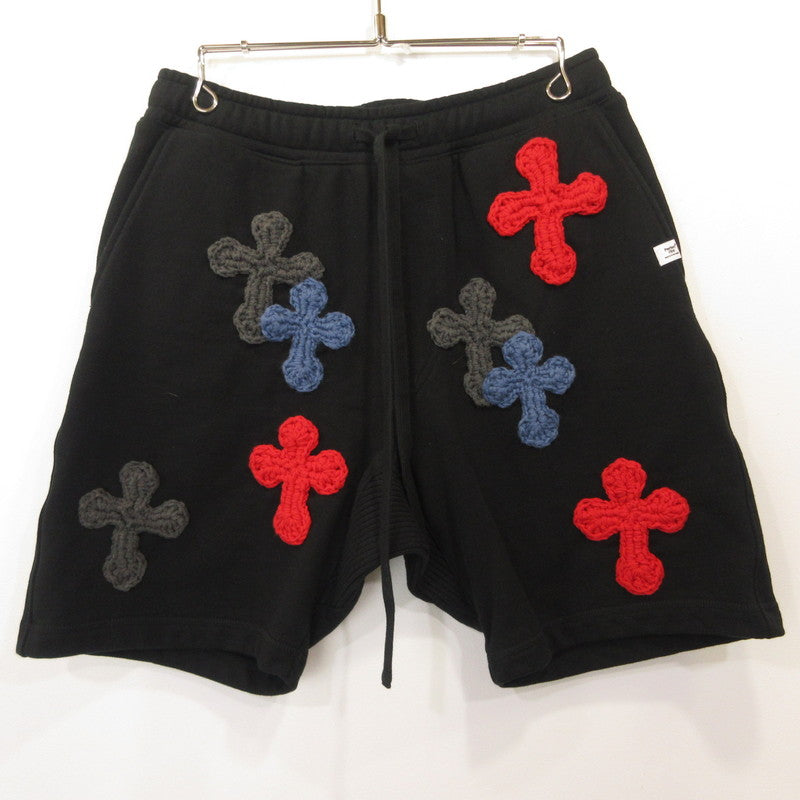 SWEAT SHORT PANTS ショートパンツ PR612052 ブラック サイズ：M