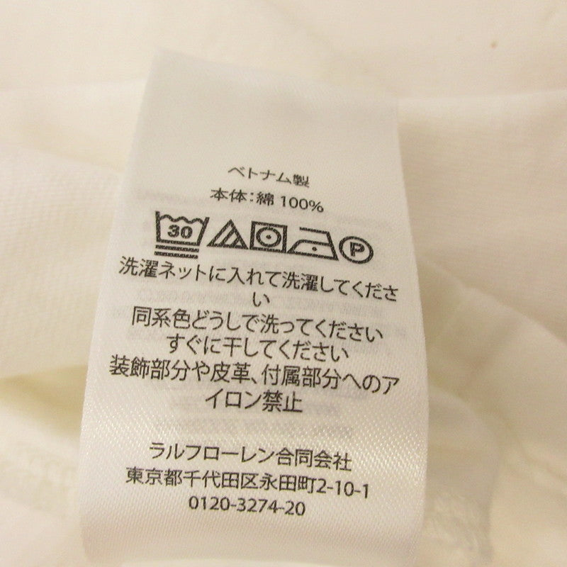 POLO RALPH LAUREN | ポロ・ラルフローレン クラシックフィット RALPH ロゴ 半袖Ｔシャツ ホワイト サイズ：M
