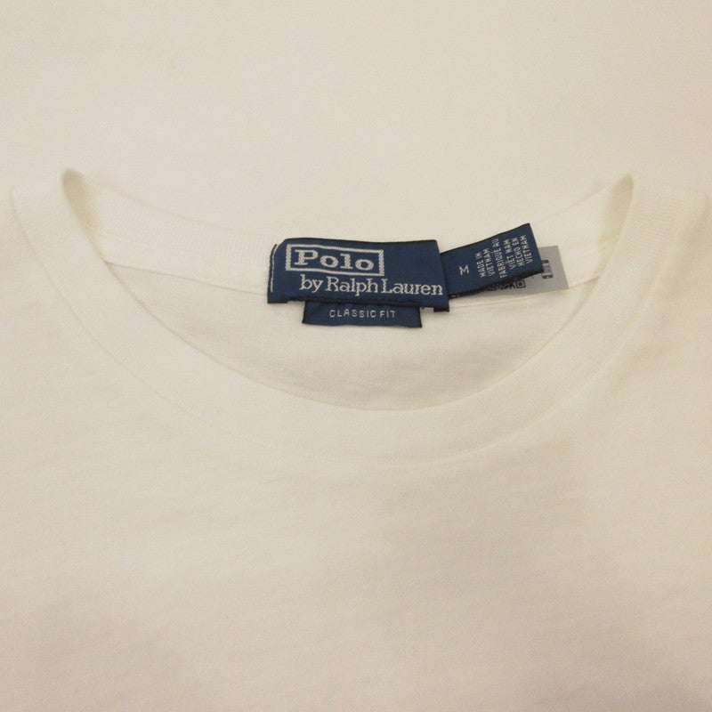 POLO RALPH LAUREN | ポロ・ラルフローレン クラシックフィット RALPH ロゴ 半袖Ｔシャツ ホワイト サイズ：M