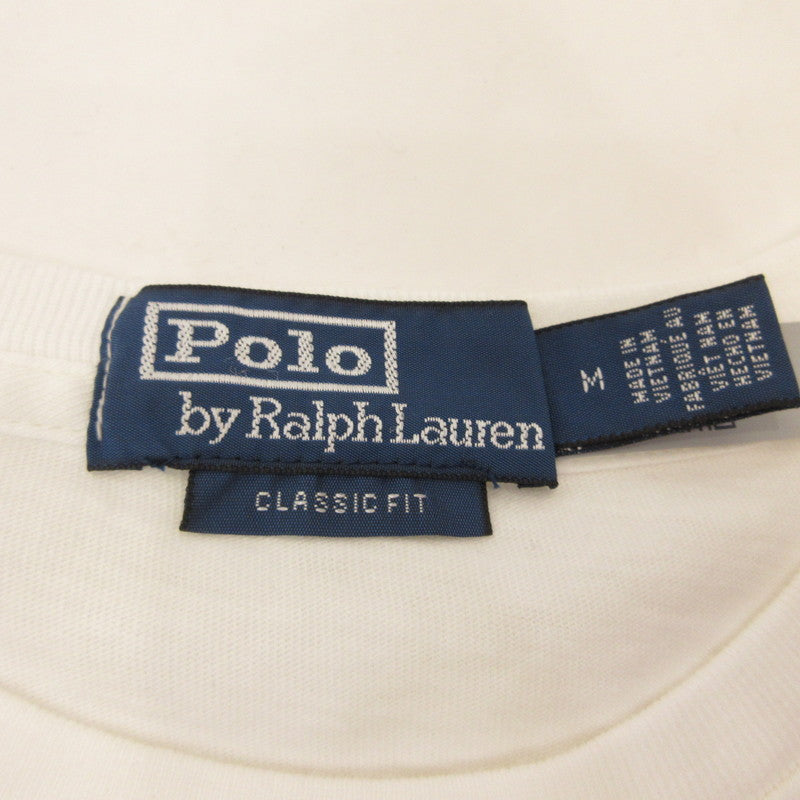 POLO RALPH LAUREN | ポロ・ラルフローレン クラシックフィット RALPH ロゴ 半袖Ｔシャツ ホワイト サイズ：M