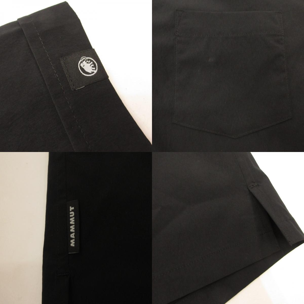 Mammut | マムート Seon Shirt 半袖シャツ 1015-01270 ブラック サイズ：M