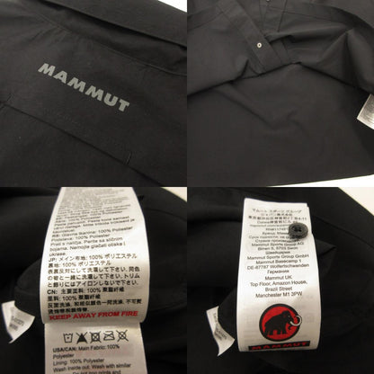 Mammut | マムート Seon Shirt 半袖シャツ 1015-01270 ブラック サイズ：M