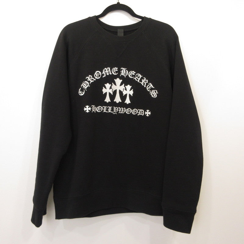CHROME HEARTS | クロムハーツ U SAILIN ON CREW スウェット 国内正規タグ ブラック サイズ：L