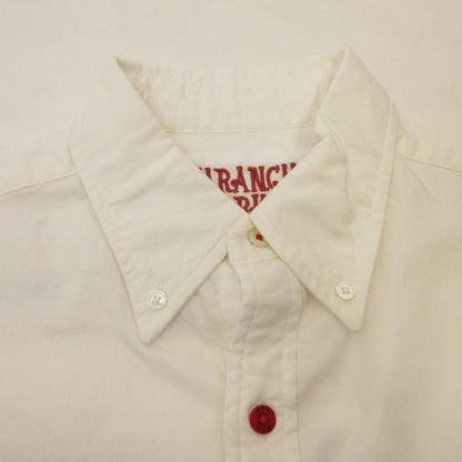 HOLLYWOOD RANCH MARKET | ハリウッドランチマーケット グラフィティステッチワッペン ボタンダウンシャツ 長袖シャツ 1019320 ホワイト サイズ：2