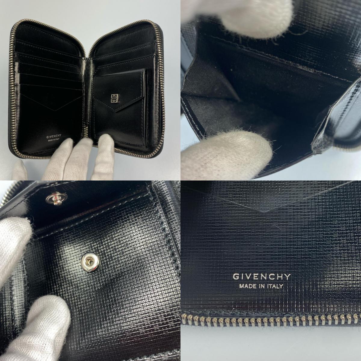 GIVENCHY | ジバンシィ COMPACT ZIPPED WALLET 長財布 BK60F2K1T4【姫路東店】