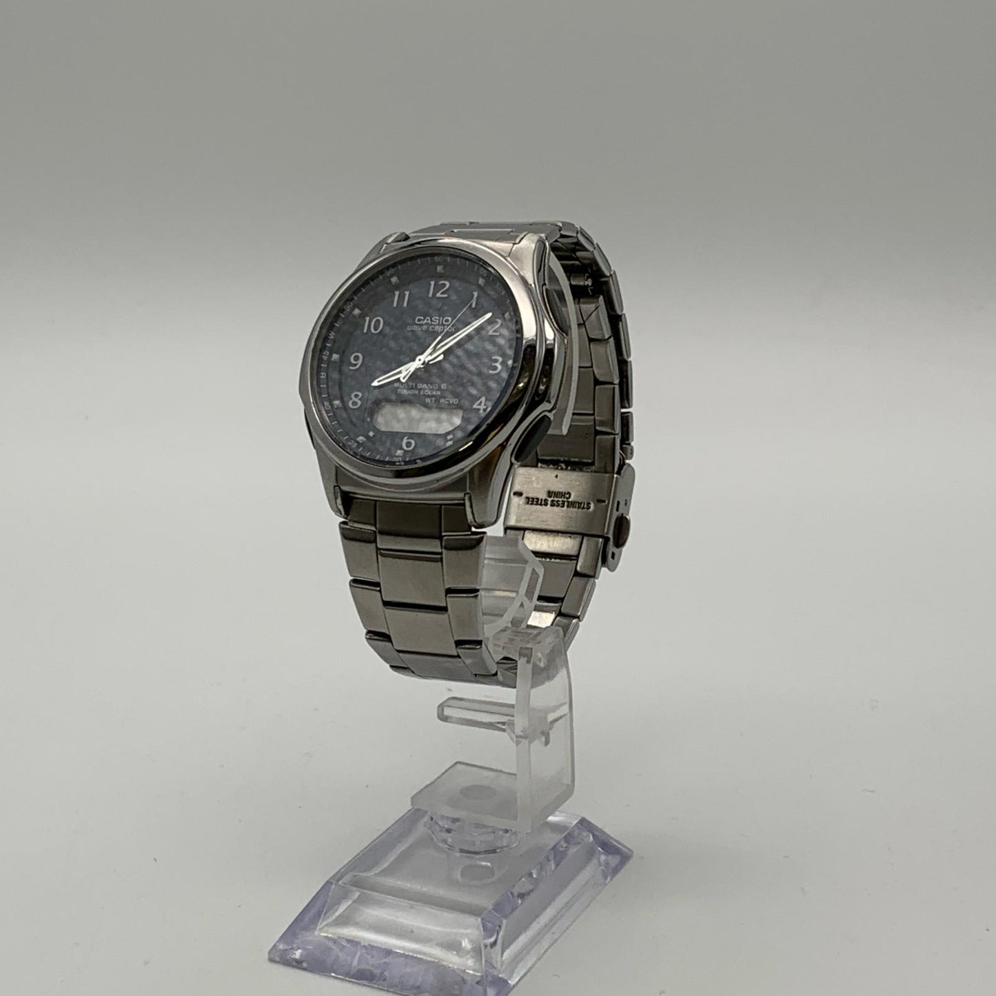 CASIO | カシオ WAVE CEPTER 腕時計 WVA-M630D-2AJF アナデジ電波ソーラー シルバー