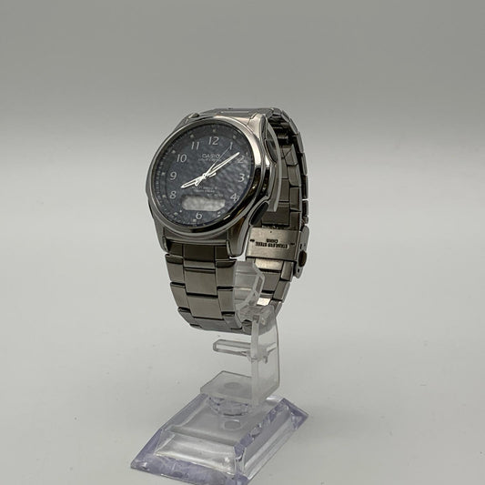 CASIO | カシオ WAVE CEPTER 腕時計 WVA-M630D-2AJF アナデジ電波ソーラー シルバー