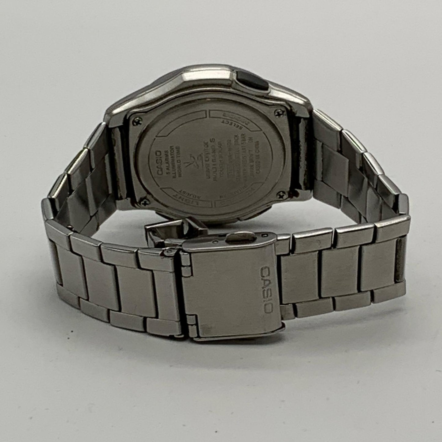 CASIO | カシオ WAVE CEPTER 腕時計 WVA-M630D-2AJF アナデジ電波ソーラー シルバー
