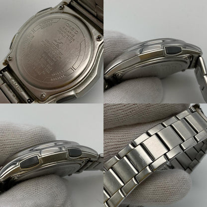 CASIO | カシオ WAVE CEPTER 腕時計 WVA-M630D-2AJF アナデジ電波ソーラー シルバー