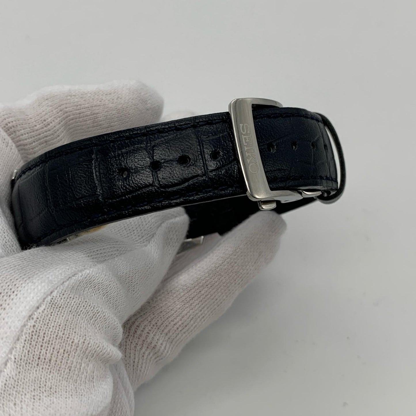 SEIKO | セイコー PRESAGE 腕時計 SARY155 アナログ自動巻き ネイビー