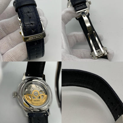 SEIKO | セイコー PRESAGE 腕時計 SARY155 アナログ自動巻き ネイビー