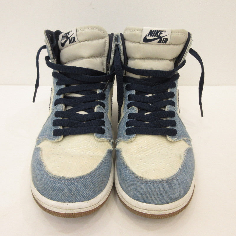 NIKE | ナイキ AIR JORDAN 1 RETRO HIGH OG DENIM スニーカー FQ2947-100 ブルー 26cm
