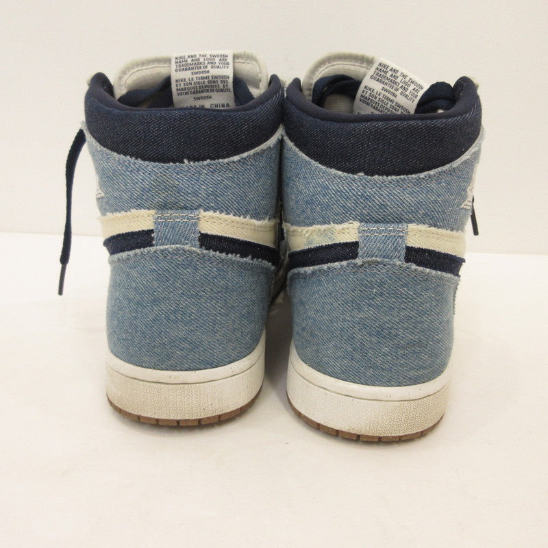 NIKE | ナイキ AIR JORDAN 1 RETRO HIGH OG DENIM スニーカー FQ2947-100 ブルー 26cm