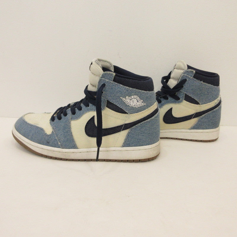 NIKE | ナイキ AIR JORDAN 1 RETRO HIGH OG DENIM スニーカー FQ2947-100 ブルー 26cm
