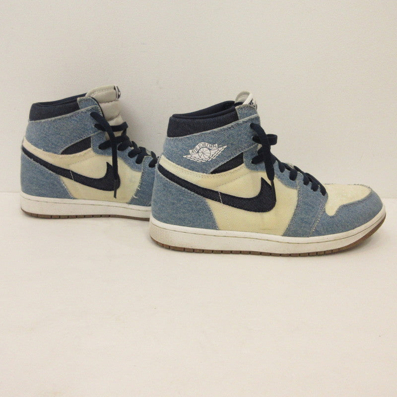 NIKE | ナイキ AIR JORDAN 1 RETRO HIGH OG DENIM スニーカー FQ2947-100 ブルー 26cm