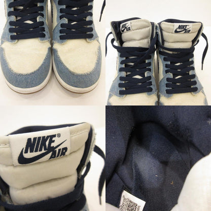 NIKE | ナイキ AIR JORDAN 1 RETRO HIGH OG DENIM スニーカー FQ2947-100 ブルー 26cm