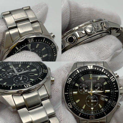 CITIZEN | シチズン Eco-Drive 腕時計 VO10-6771F アナログソーラー シルバー