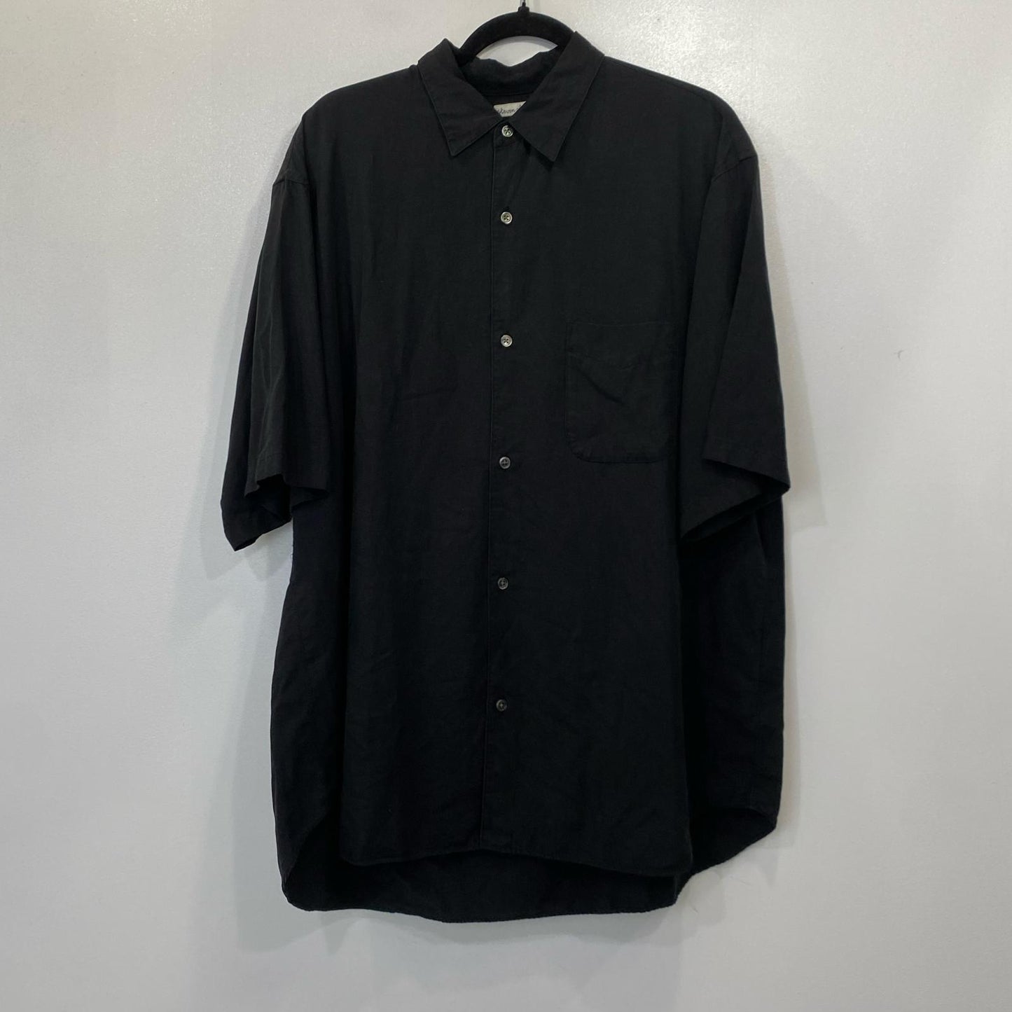 Steven Alan | スティーブンアラン ALINE LOOSE CASUAL 半袖シャツ 9116-218-0376 ブラック サイズ：L【姫路東店】