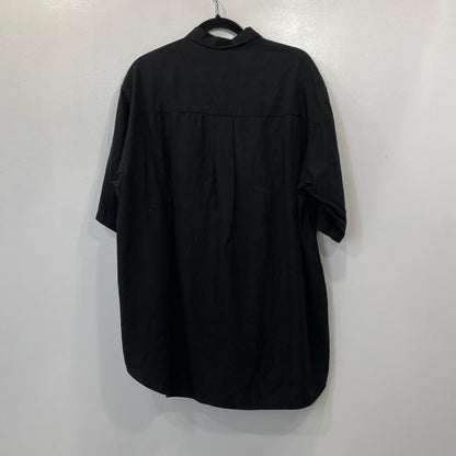Steven Alan | スティーブンアラン ALINE LOOSE CASUAL 半袖シャツ 9116-218-0376 ブラック サイズ：L【姫路東店】