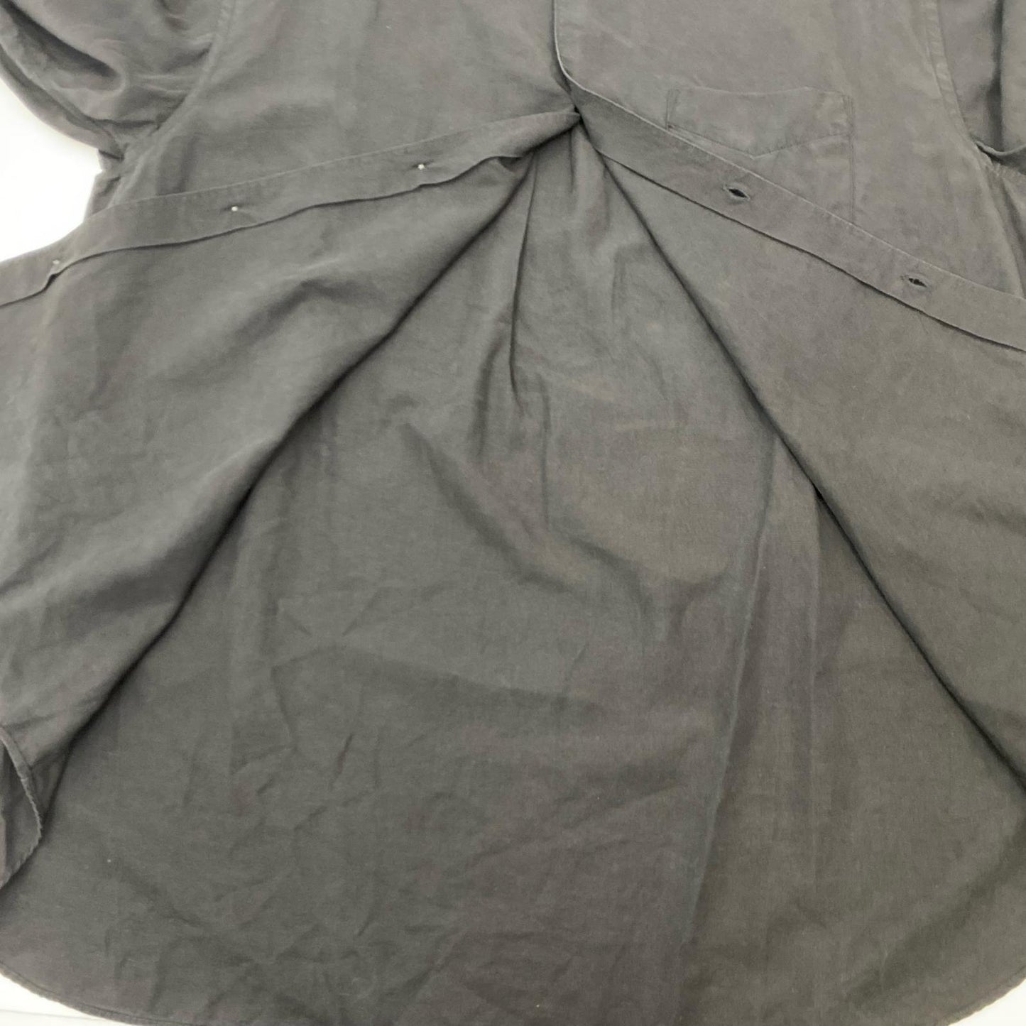 Steven Alan | スティーブンアラン ALINE LOOSE CASUAL 半袖シャツ 9116-218-0376 ブラック サイズ：L【姫路東店】
